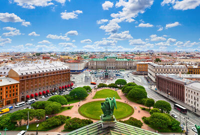 VİZE DAHİL BİR RUSYA MASALI TURU Moskova & St. Petersburg