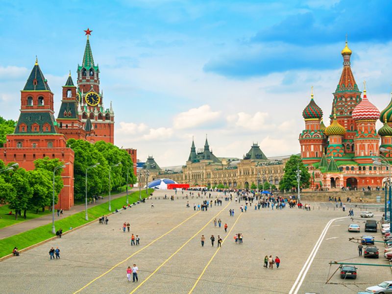 BİR RUSYA MASALI TURU Moskova Şehir Turu & St. Petersburg Şehir Turu