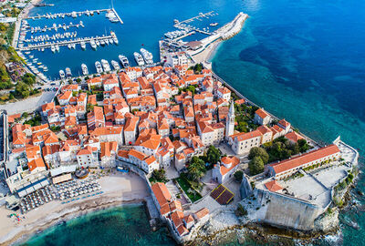 Budva Air Montenegro Hava Yolları ile 4 Gece 5 Gün (TIV-TGD) Haziran - Ekim 2025 Her Pazar Hareket EX026