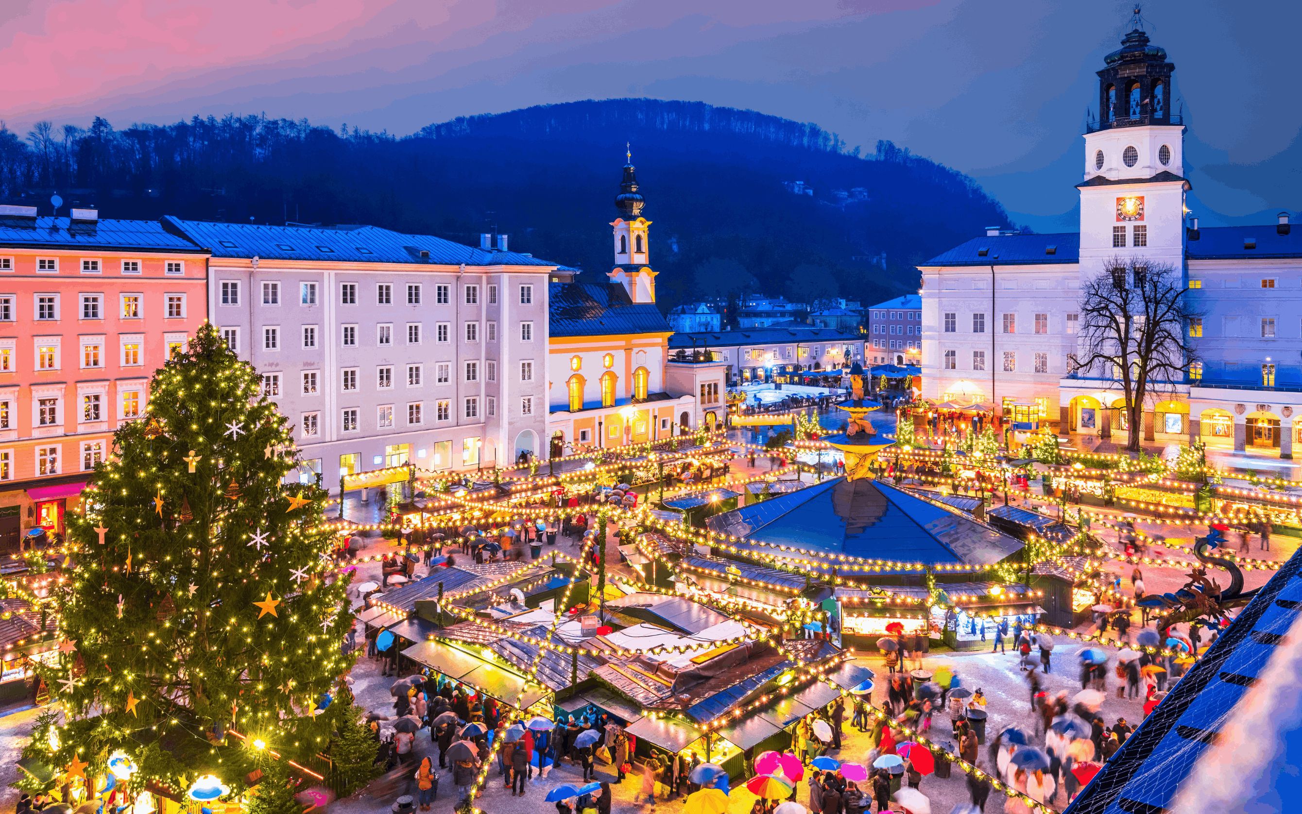 Bavyera ve Alplerde Noel Pazarları Masalı